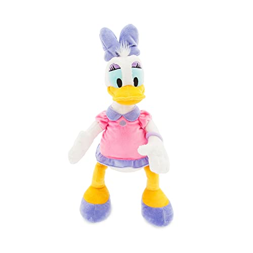 Disney Store Peluche Mediano de Daisy, Altura: 45 cm, Peluche con un Acabado de Tacto Suave y Detalles Bordados, para Todas Las Edades