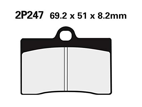 Nissin 247NS plaquettes de frein à excellente dissipation thermique