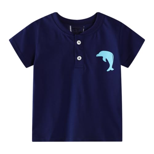 Image of Toddler Boy Clothes Kids Summer Cotton Outfits Shirt Short Sets Size 2-7