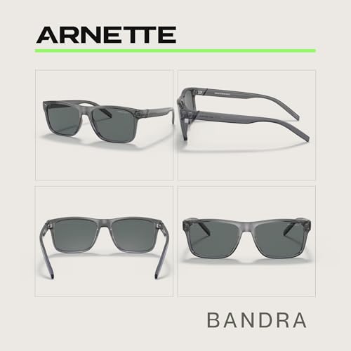 ARNETTE Bandra AN4298 Square Sunglasses for Men +BUNDLE with ACCESSORY EYEWEAR KIT2