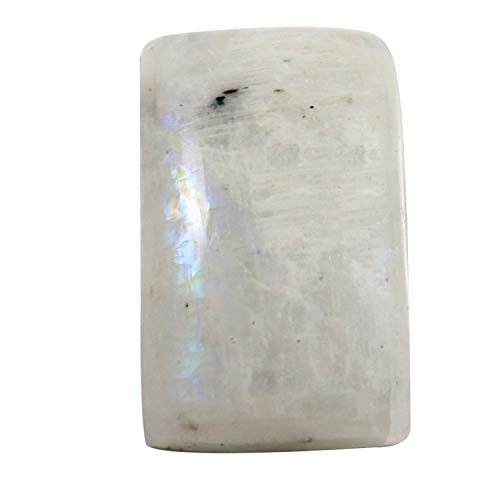 Cabochon de lune arc-en-ciel vrac de 37,25 carats pour création de bijoux