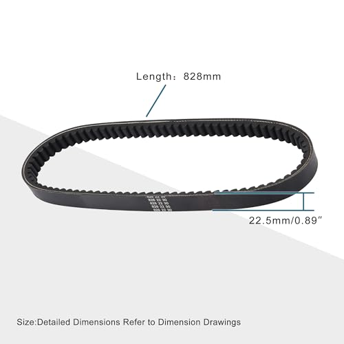 GOOFIT 828?¨C?22,5?¨C?30?Riemenantrieb Riemenantrieb Ersatz für cf250?CH250?CN250?23100-kn1?¨C?003?23100-kk1?¨C?670