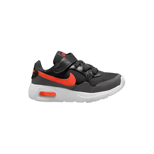 Nike Air Max SC (PSV) Chaussures de Loisirs pour Enfants Black/Team Orange/Medium Ash 34