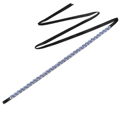 Bridal Belt Silver Rhinestones Beaded Belt Occasion Dress Decoration Handmade Wedding Party