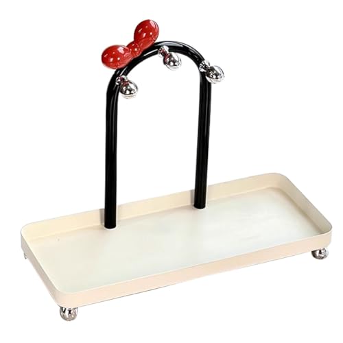 ZJYIGOWL Organizador de joyería, Bandeja Colgante Organizador, Durable Atractivo joyería Estante de Almacenamiento | Clave y Accesorios de Almacenamiento en el Dormitorio, baño, Entrada
