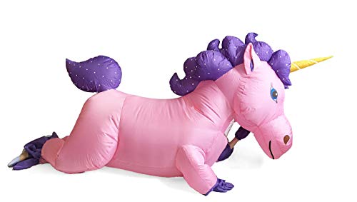 GOPRIME Unicorn Costume, Inflatable, Blow Up Suit, Adult Size