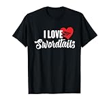 Regalo de cola de espada para los amantes de los peces Camiseta