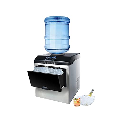 PanHuiWen EiswüRfelmaschine Klein Mini 3 Eiswürfel-Größen EiswüRfelzubereiter 25kg/24h BPA frei