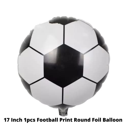 Image of Party Decorz Football Round Foil Balloon Medium Size (17 Inch, 1pcs) For Football Theme Party Decoration