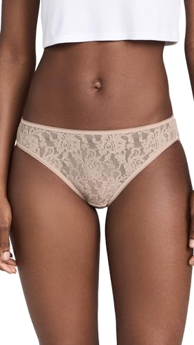 hanky panky Women's Signature Lace Bikini Briefs, Chai, M
