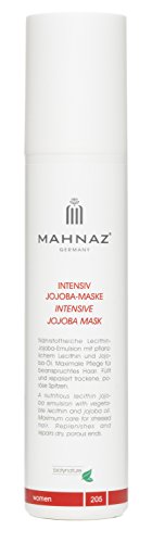 MAHNAZ Intensiv Jojoba Maske, vegane Haarkur für trockenes, sprödes, brüchiges Haar, feuchtigkeitsspendend & rückfettend, 200 ml Cover
