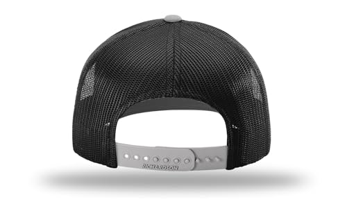 Image of Richardson 112 Trucker Hat - Premium Adjustable Snapback Hat - Structured Six Panel Richardson Blank Caps