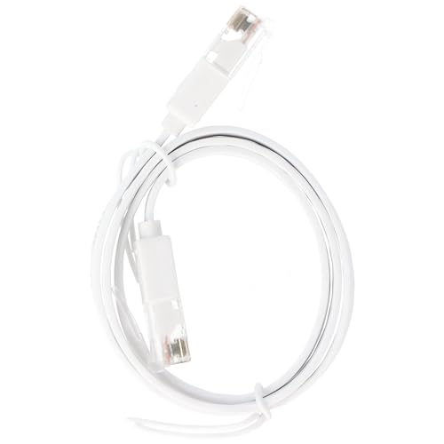 Cable plano patch Goobay CAT 6 U/UTP 2 m blanco miniatura 4