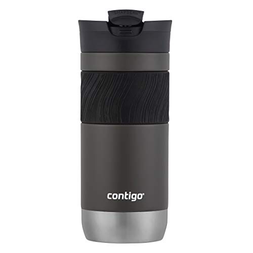 Image of Contigo Byron 2.0 Stainless Steel Travel Mug with SNAPSEAL Lid 16oz. 2 Pack Sake /Juniper