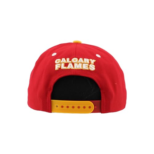 Image of ZHATS NHL Unisex-Adult NHL Officially Licensed Adjustable Snapback Hat Flat Bill Z11 Icon Two Color