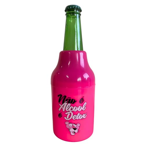 Porta Lata Suporte Cerveja Garrafa Romarinho 300ml Mantém gelado Térmico
