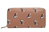 gfm® portafoglio da donna con motivo a papaveri e cani e gatti, prs-sprg-springer spaniel, s, moderno