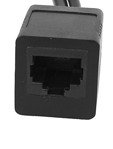 Ruilogod RJ45 POE Power Over Ethernet Adapter Injector + Splitter Cable 2PCS miniatura 1