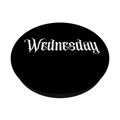 WEDNESDAY, DARK HUMOR, GOTHIC FAMILY, BLACK COMEDY INSPIRED PopSockets Swappable PopGrip - Image 2