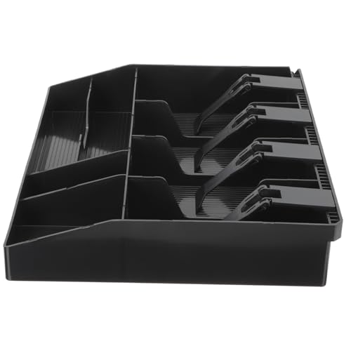 SOPOTUTU マルチグリッドキャッシュドロワー トレイ 挿入型 レジ用収納ボックス 現金オーガナイザー 小売店 スーパーマーケット用