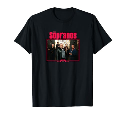 Graphique de l'émission télévisée Classic Mob Family Group de Tony Soprano T-Shirt