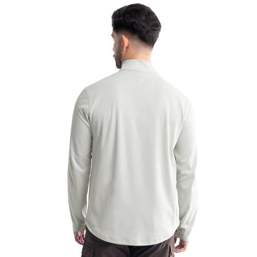 Wrangler Men's 1/2 Zip Mock Neck Pullover2