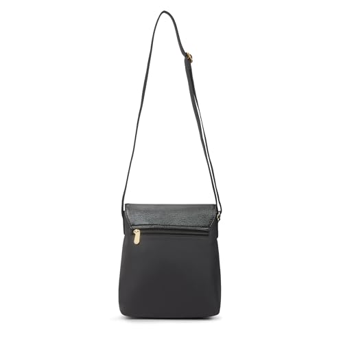 Image of Caprese Fergi Large Crossbody Bag for Women with Adjustable Strap | Versatile Handbag with Zipper & Magnetic Button Closure for Everyday Use, Travel, & Special Occasions