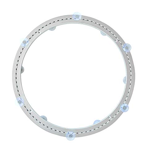 Base giratoria Aluminio con rodamientos Lazy Susan para Cocina, Soporte para Monitor Servicio y Escritorio, 11 tamaños