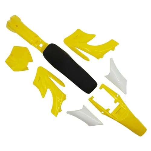 Kit carénage moto tout-terrain 49cc pour réparer carrosserie cassée avec selle