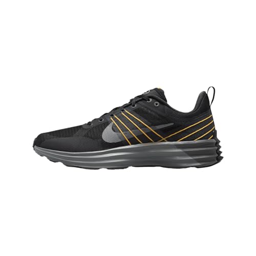 Nike Lunar Roam Men's Shoes (HM0713-003, Black/Smoke Grey/Laser Orange/Iron Grey) Size 14