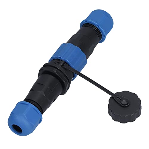 Conector de cable de aviación SP13 IP68 1 a 7 pines miniatura 6