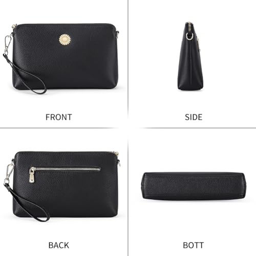 Image of SENDEFN Small Crossbody Phone Purses for Women Vegan Leather Crossbody Bags Shoulder Handbags
