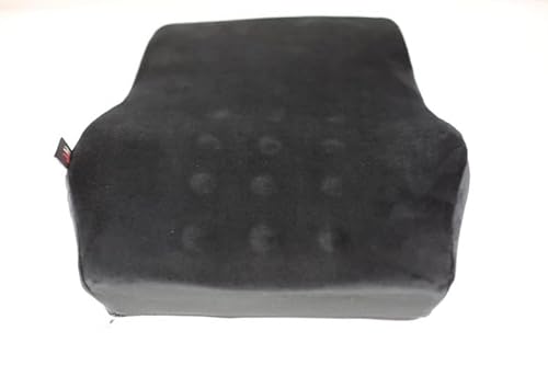 Max Comfort American Medical Foam Backrest - Lumbar Back Support Pillow for Office and Car - (Black)