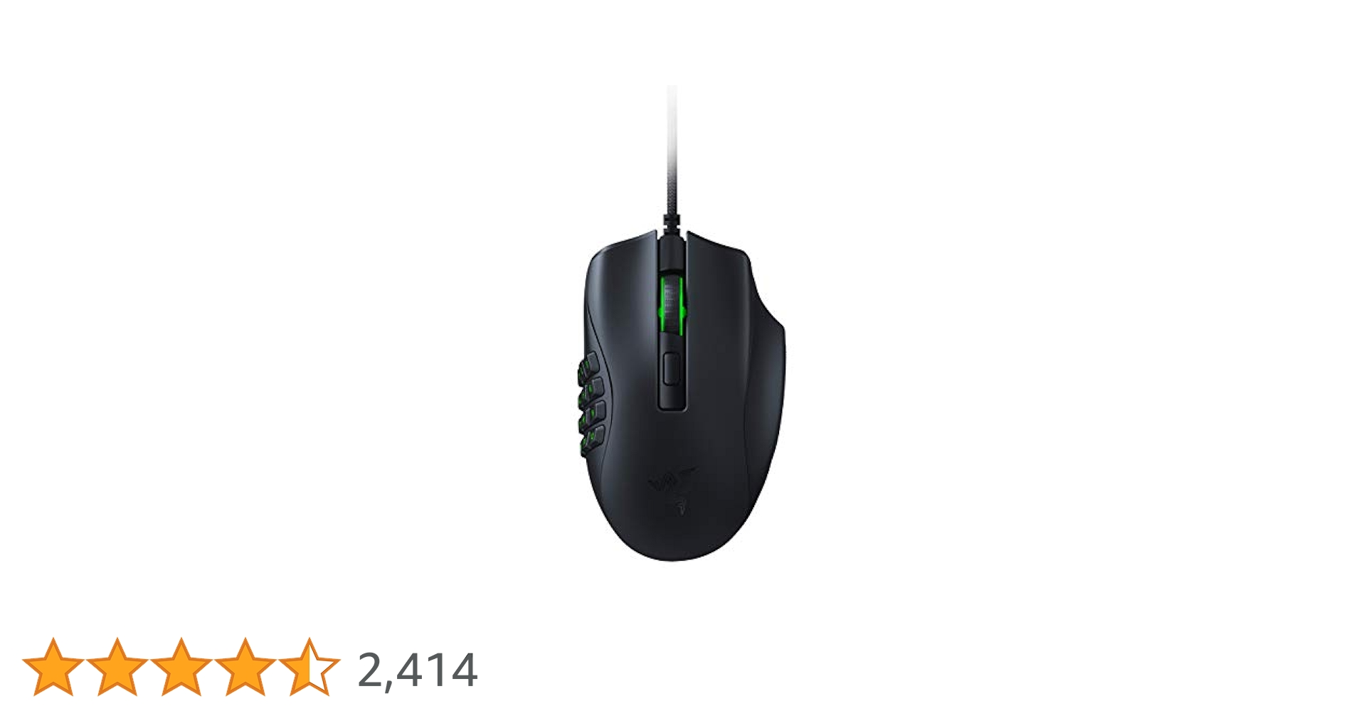 Razer - Razer ゲーミングマウス NAGA X Amazon.com: Razer Naga X - Ergonomic MMO Gaming Mouse with