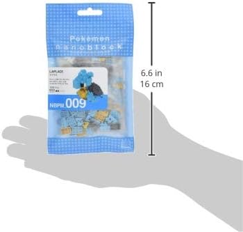 nanoblock - Pokemon - Lapras, Pokemon Series Building Kit