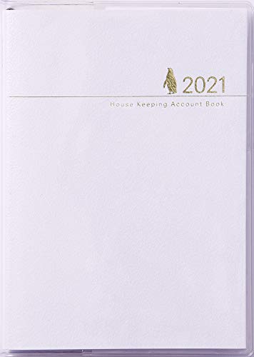 高橋 家計簿 2021年 A6 プチ家計簿 ホワイト No.33 (2021年 1月始まり)