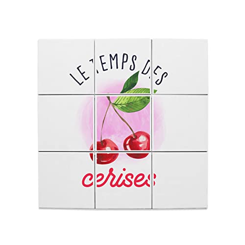 Carreaux céramique 20 x 20 cm Le Temps des Cerises : l'éclat de l'aquarelle
