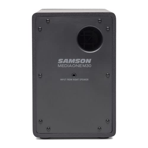 Samson Monitores de estúdio MediaOne M30 de 3 polegadas - par, preto
