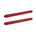 2pc 16" 11 Red LED Trailer Light Bar [DOT Compliant] [IP65 Waterproof] [Park/Brake/Turn Signal] Running Marker ID Rear Trailer Tail Light Bar for 80" Motorcycle Utility Marine Boat Trailers