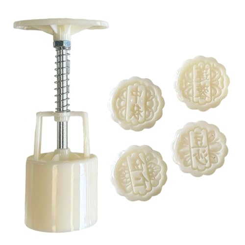 Hand Pressed Mold Festival Dessert Molds Cookie Stamp ABS Plastics Pastries Cake Moulds For Baking Lover