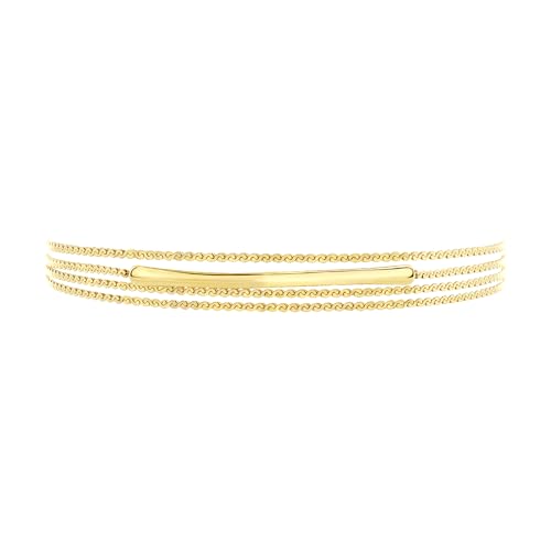 Breil Gioiello TJ3805 collezione ROLL UP, BRACCIALI da DONNA in ACCIAIO colore ORO misura UNICA con SENZA PIETRE
