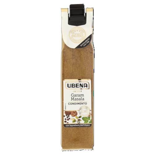 UBENA, Garam Masala, Miscela di Spezie, Ideale per Piatti a Base di Curry e Zuppe, Formato Clip Sachet da 25 gr