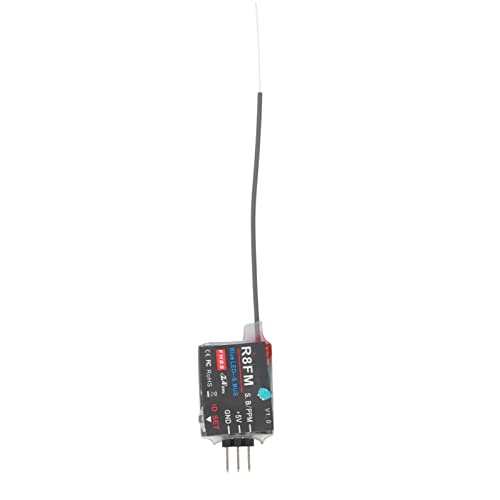 LIYJTK Componenti elettronici per ricevitore RC, 8 canali, 30 mA, segnale SBUS PPM anti-interferenza, uscita per elicottero RC