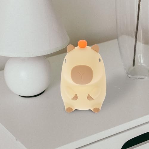 Lámpara de noche de silicona pequeña Luxshiny con tacto dimmable miniatura 6