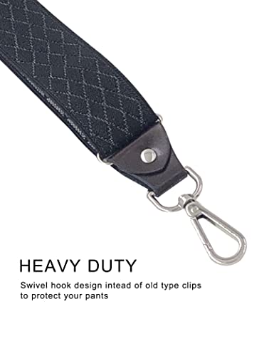 Image of Men's Suspenders with Swivel Hooks and Adjustable Braces, Suitable for Heavy Duty, Big and Tall