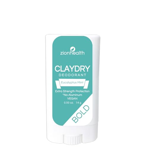 ClayDry Bold Sweet Amber Deodorant Zion Health 2.8 oz Stick image 4