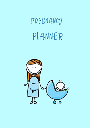 Pregnancy Planner: No.10 Blue Pastel Color 7x10