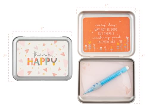 Image of Karma Sentiment and Note Taking Box - Prayer, Encouraging Notes, Think Happy