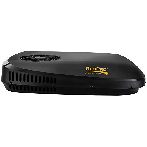 Recpro Rv Air Conditioner Low Profile 13.5K Non-Ducted | Heating Or Cooling Option | Rv Ac Unit | Camper Air Conditioner | (Black) #TOP2