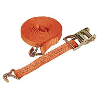 SBC 25MM X 5 MTR Capacity Cargo Lashing Belt with Double J Hook